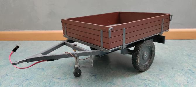 small Anhänger / Trailer 1:10 for Lanz Bulldog, Eilbulldog,...