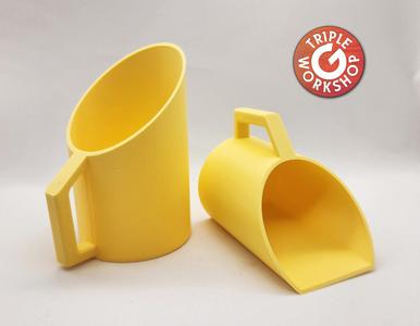 Round Scoops - No Supports