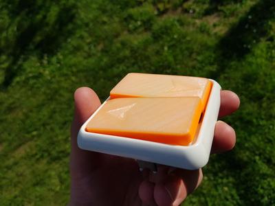 Wall switch cover (Jung-AS591-5PWW)