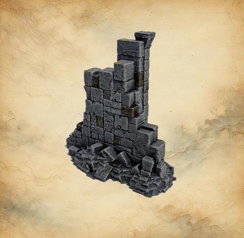 Mur en ruine V3