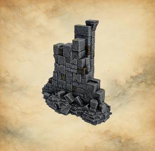 Mur en ruine V3