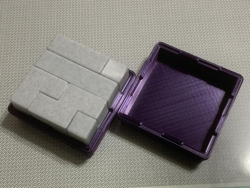 Tetracube 3D  Pack into 4X4X2