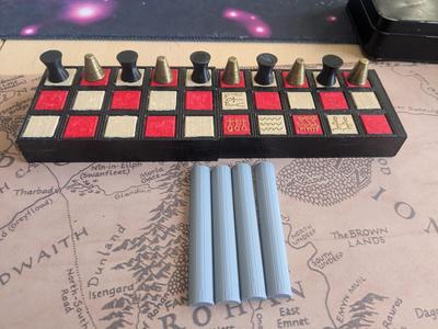 SENET - Print-in-Place Folding Game Board