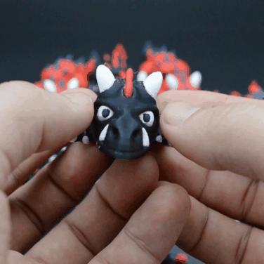 Mini Dragon Multicolored