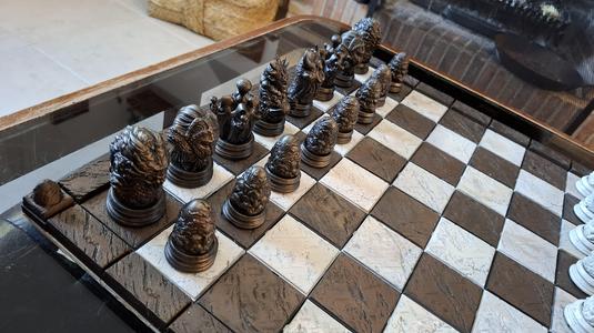 Waystones with Waystone chess and board