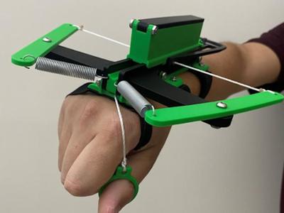 Wrist Mounted Pen Cartridge Crossbow