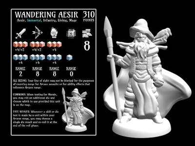 Wandering Aesir (18mm scale)