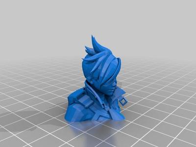 Tracer bust from Owerwatch