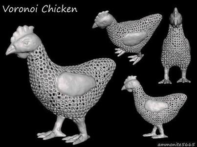 Voronoi Chicken