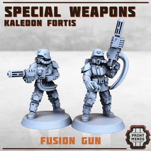 Fusion Gun Troops x2