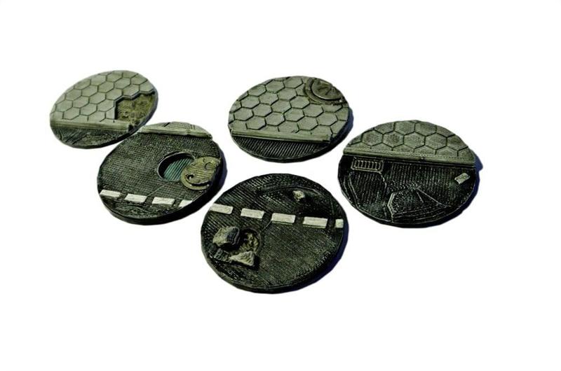 Wargaming bases: 60mm urban bases