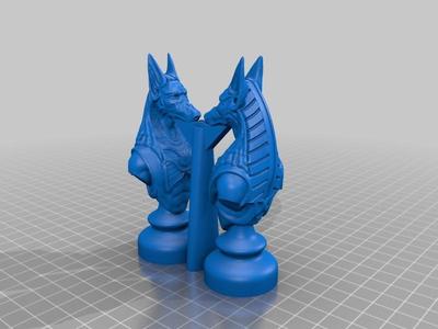 Knight of Egypt w/ embedded support