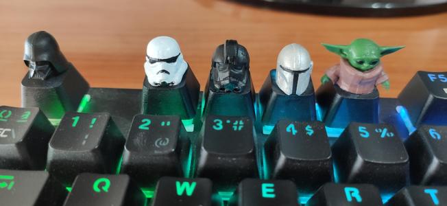 Keycaps Star Wars pack 5