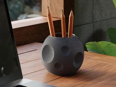 Moon Desktop Organizer -Pencil holder