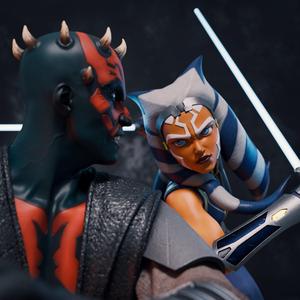 Ahsoka Tano vs Darth Maul 3D Print