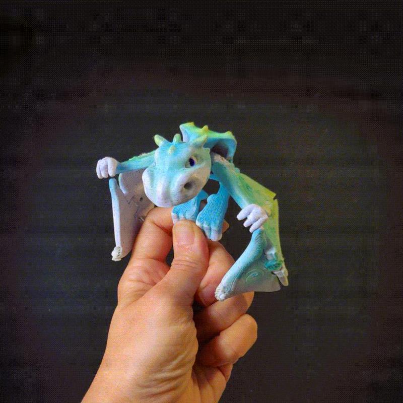 Puppet Dragon - ARTICULATED