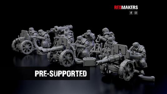 Ice Warriors - Heavy Support Squad of the Imperial Force