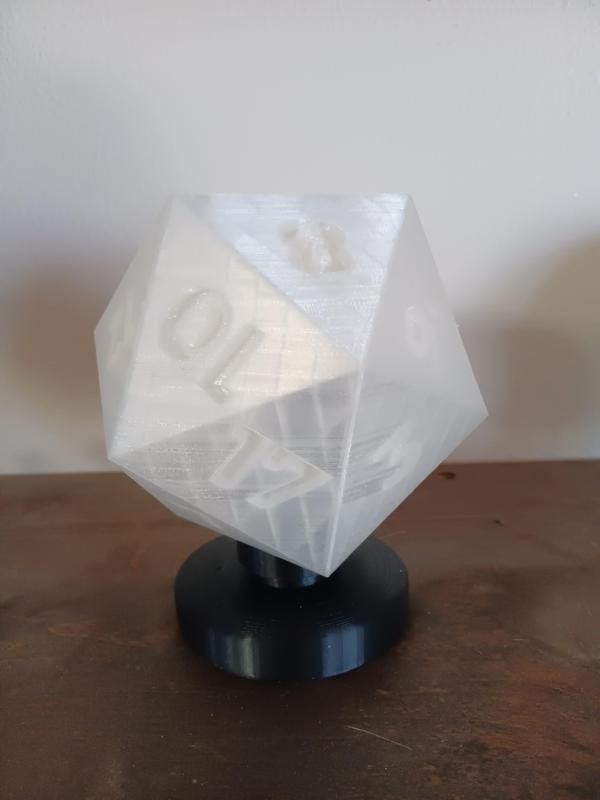 20 sided dice lamp