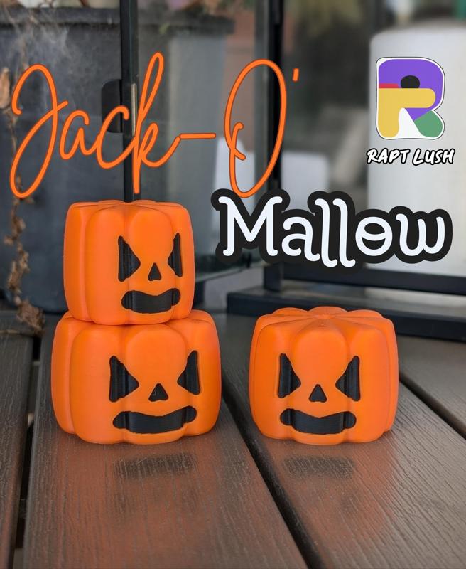 Jack-O' Mallow - Marshmallow Jack-o'-lantern