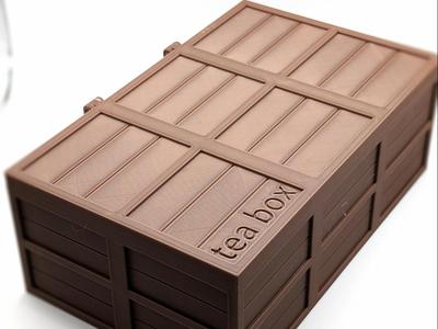 Wooden Tea Box