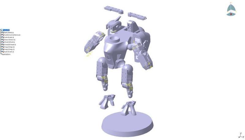 robot battlesuit