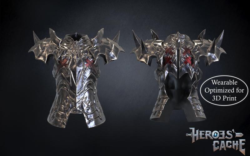 Final Fantasy XIV - Dark Knight Chaos Cuirass