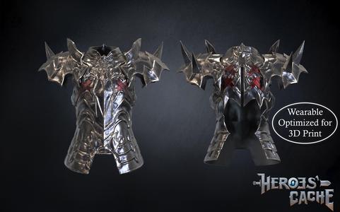 Final Fantasy XIV - Dark Knight Chaos Cuirass
