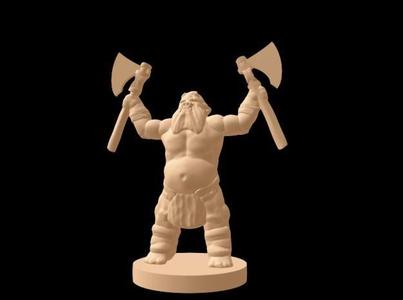 Trollspawn Marauder (18mm scale)
