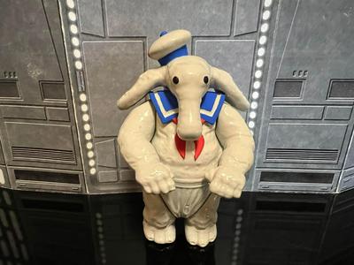 STAR WARS VINTAGE MAX REBO STAY PUFT MARSHMALLOW MAN, GHOSTBUSTERS COSTUME HALLOWEEN SPECIAL, CUSTOM UNPRODUCED KENNER, HASBRO ACTION FIGURE, 3.75", 1/18, 5POA