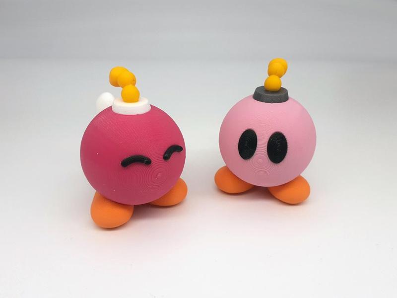 Paper Bob-omb 