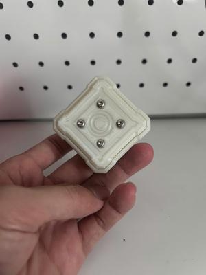 Fingertip toy EDC push card magnetic rotating