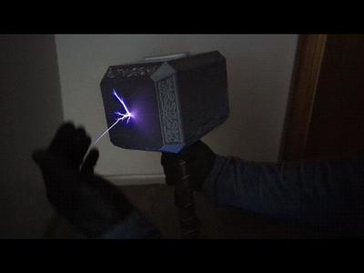 Thor's Hammer that shoots electricity (Mjolnir)