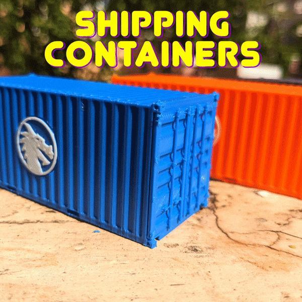 Shipping Container - All sizes Realistic model