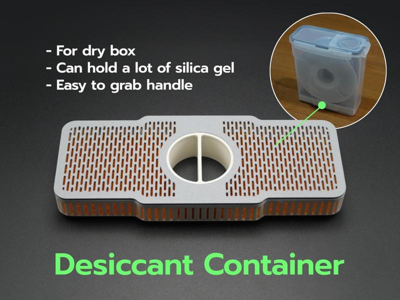Desiccant Container for Dry Box