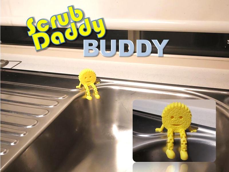 Scrub Daddy with flexy legs - Buddy