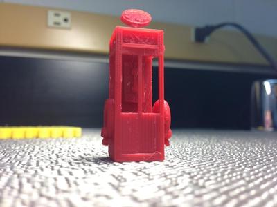 Christmas Phone Booth