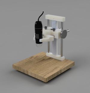 USB Microscope stand - very rigid, two axis