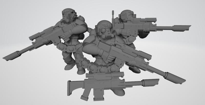 Hostile Environment Guardsmen - Sniper Squad