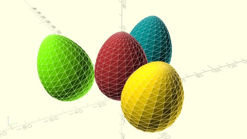 Customizable Easter egg / Настраиваемое Пасхальное яйцо