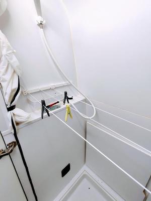 Caravan / campervan detachable clothes dryer