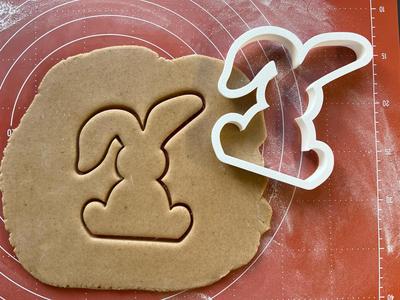 Rabbit cookie cutter