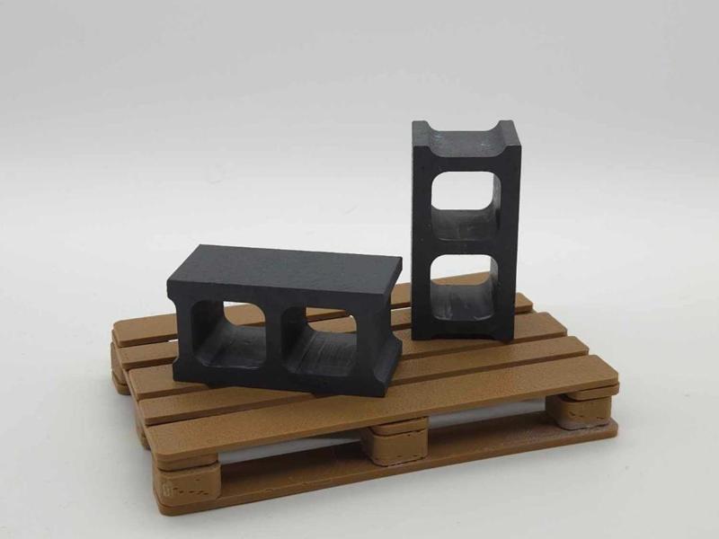 "The Lekka block" -  not with a C  - Scale model