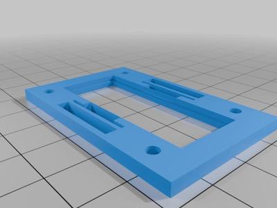 Mounting Frame for Single 5V Relais