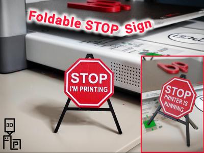 STOP SIGN - use when you are printing