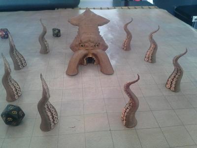 The Kraken!  Body ready for print