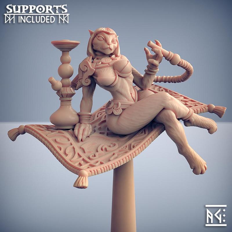 Princess Thamin - Rakshakin Headhunters Beauty (Fantasy Pinup)