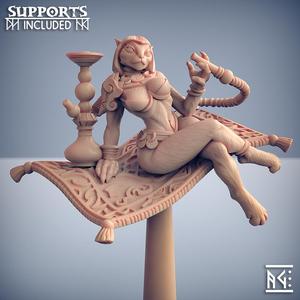 Princess Thamin - Rakshakin Headhunters Beauty (Fantasy Pinup)