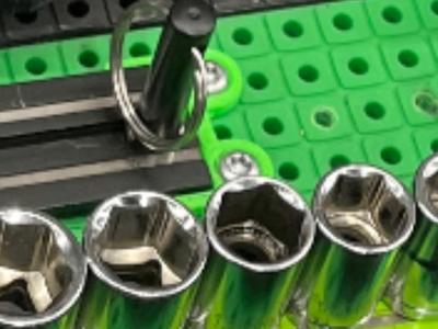 Peg board/Tool Grid adapter for VIM Mag Rails