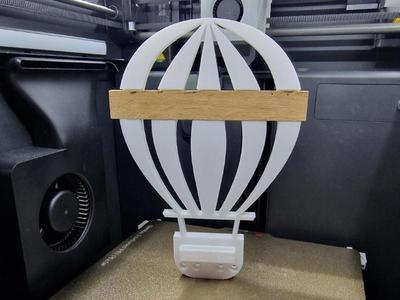 Hot Air Balloon V4 for Wooden Blocks