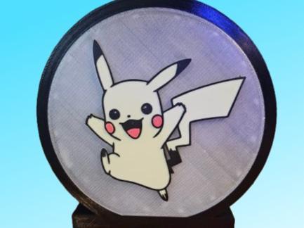 Pokémon Pikachu LED Lamp without AMS